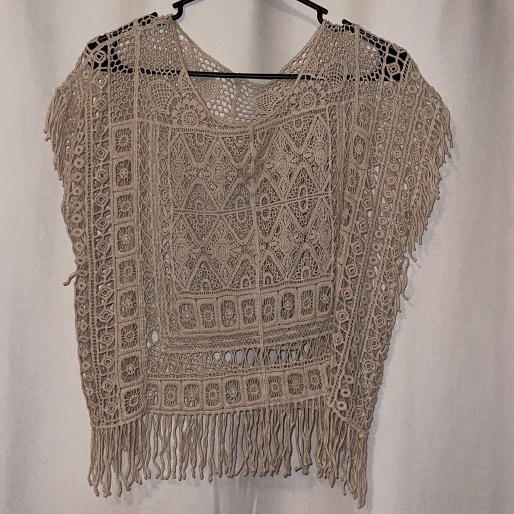 Boho Fringe Crop Top